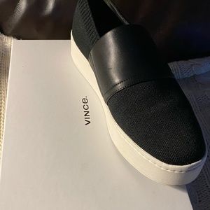 Vince slip-on platform sneaker lightweight